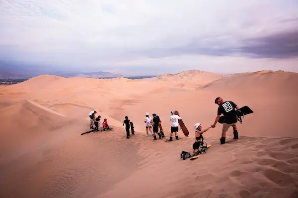 Polaris and Sandboarding en Ica